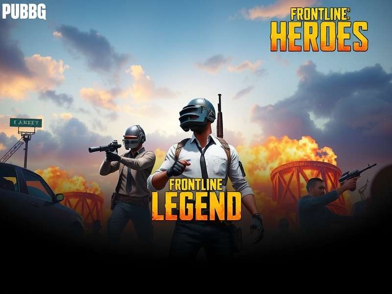 PUBG Legend Frontline Heroes Gameplay Banner